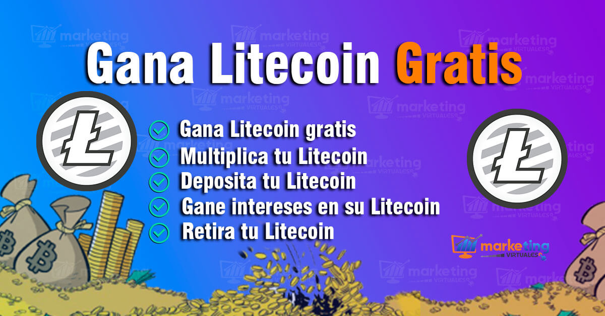 Gana bitcoin, litecoin y dinero por internet