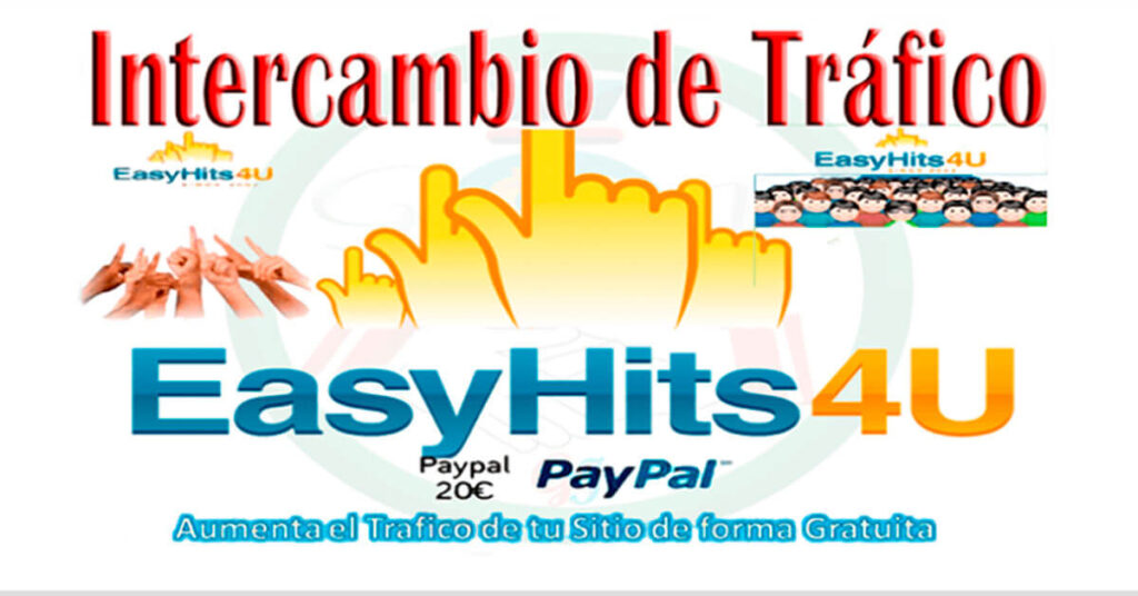 Gana dinero y visitas para tus páginas web Easyhits4u