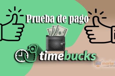 Nuevo Comprobante de Pago TimeBucks