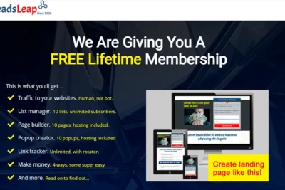 gana dinero con LeadsLeap desde internet